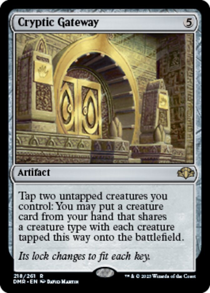 Cryptic Gateway [Dominaria Remastered] | Jack's On Queen