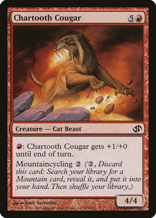 Chartooth Cougar [Duel Decks: Jace vs. Chandra] | Jack's On Queen