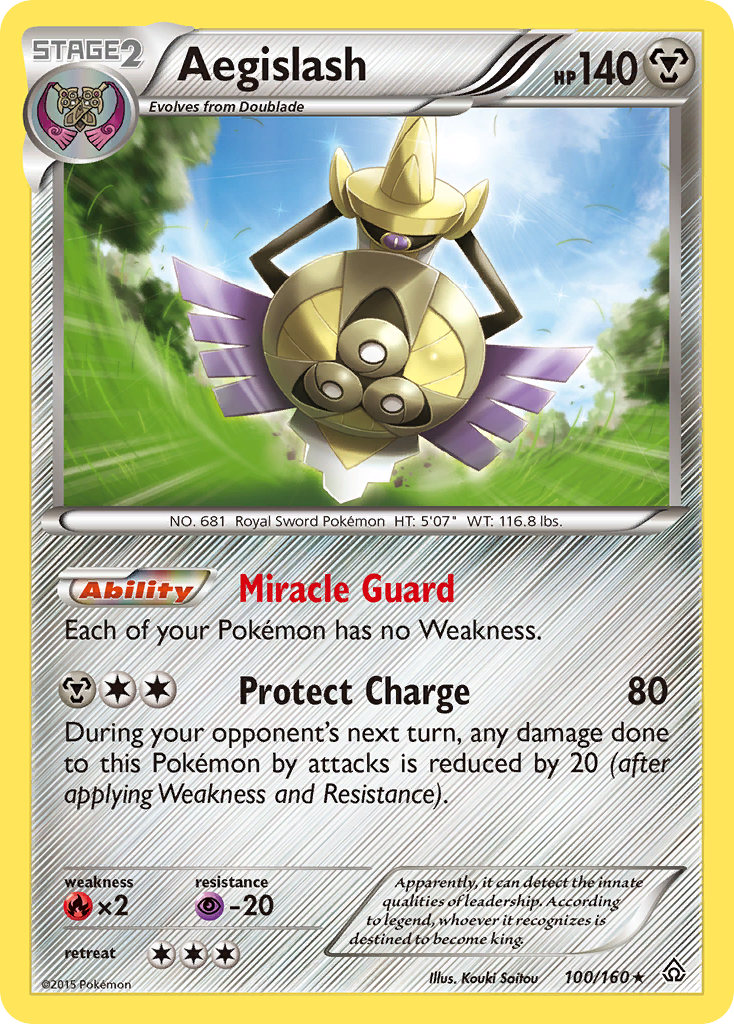 Aegislash (100/160) [XY: Primal Clash] | Jack's On Queen