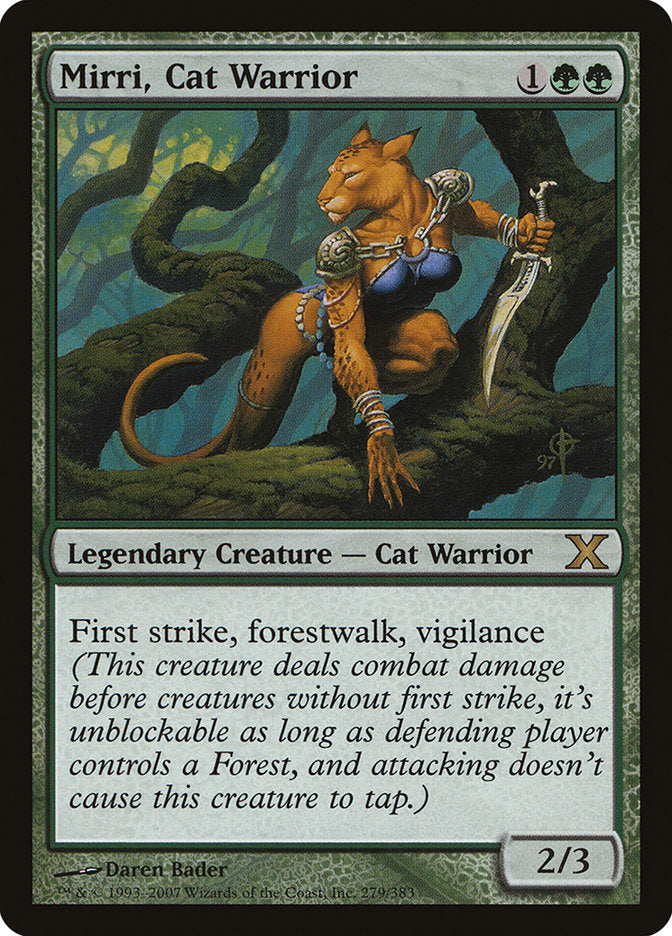 Mirri, Cat Warrior [Tenth Edition] | Jack's On Queen