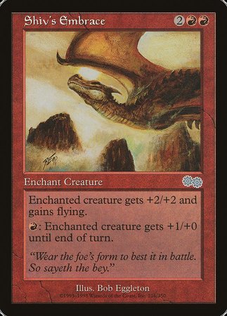 Shiv's Embrace [Urza's Saga] | Jack's On Queen