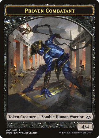 Proven Combatant Token [Hour of Devastation Tokens] | Jack's On Queen