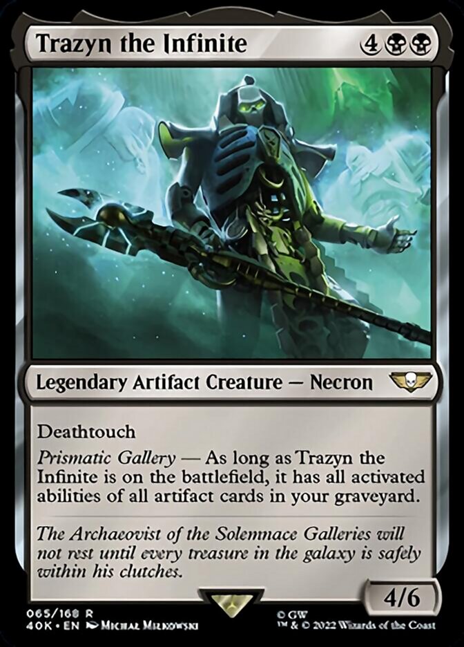 Trazyn the Infinite (Surge Foil) [Universes Beyond: Warhammer 40,000] | Jack's On Queen