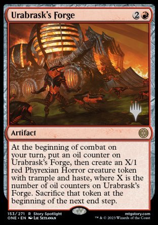 Urabrask's Forge (Promo Pack) [Phyrexia: All Will Be One Promos] | Jack's On Queen