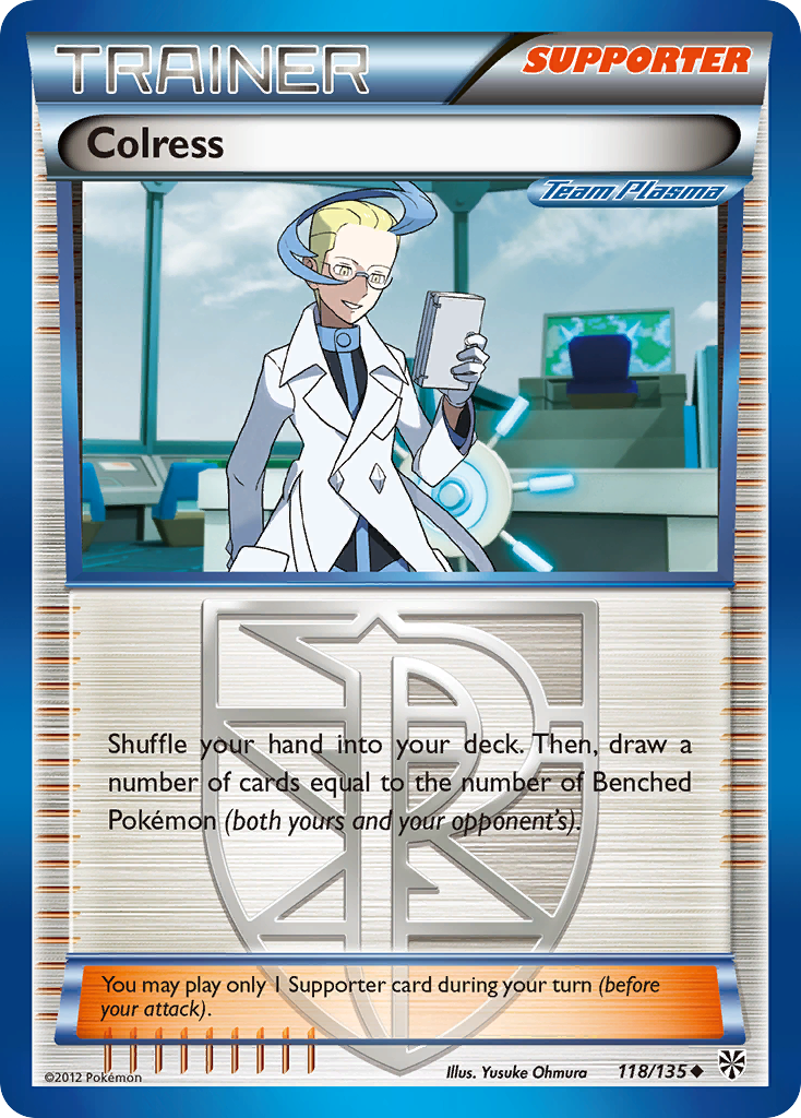 Colress (118/135) [Black & White: Plasma Storm] | Jack's On Queen