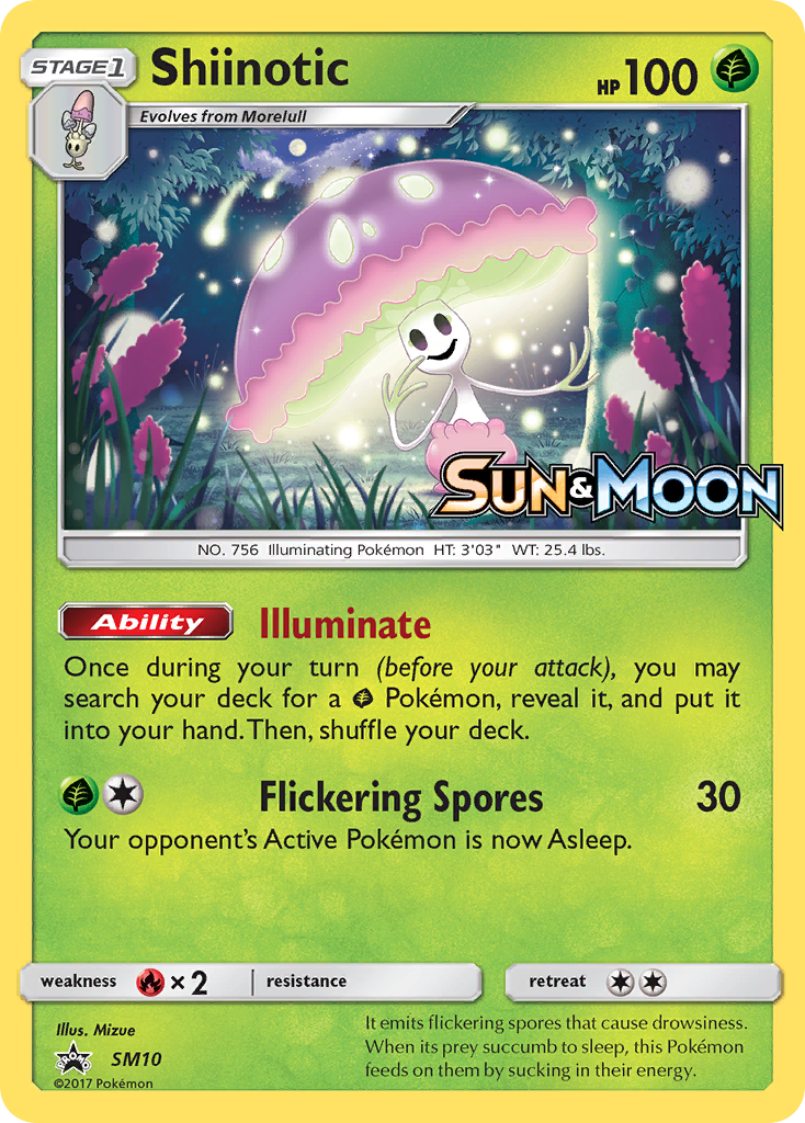 Shiinotic (SM10) [Sun & Moon: Black Star Promos] | Jack's On Queen