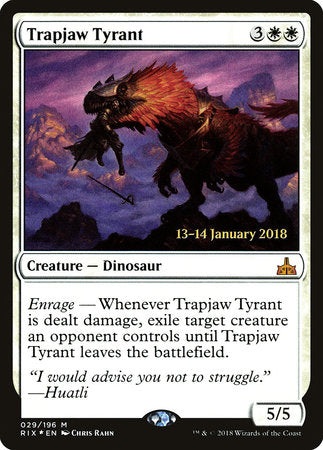 Trapjaw Tyrant [Rivals of Ixalan Promos] | Jack's On Queen