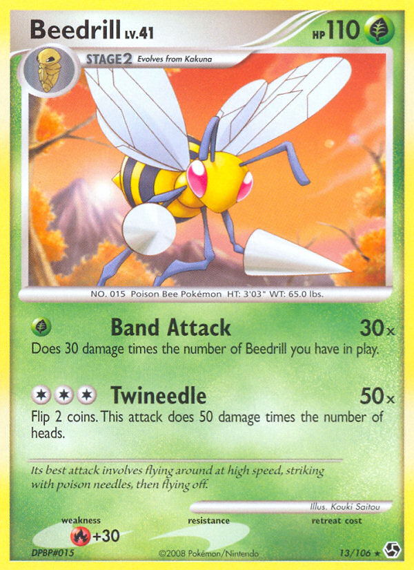 Beedrill (13/106) [Diamond & Pearl: Great Encounters] | Jack's On Queen