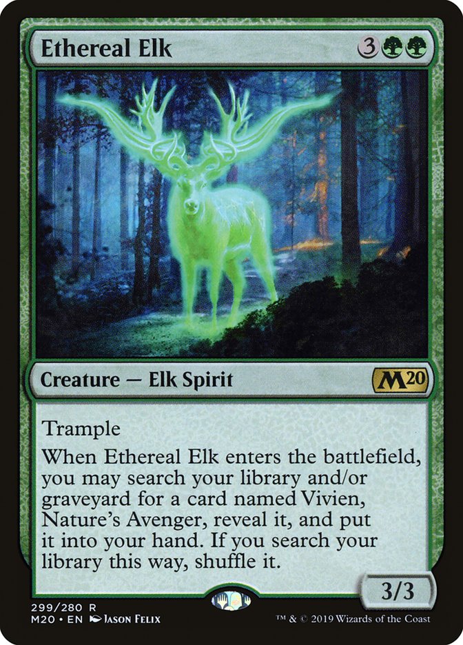 Ethereal Elk [Core Set 2020] | Jack's On Queen