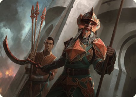 Siege Veteran Art Card [The Brothers' War Art Series] | Jack's On Queen