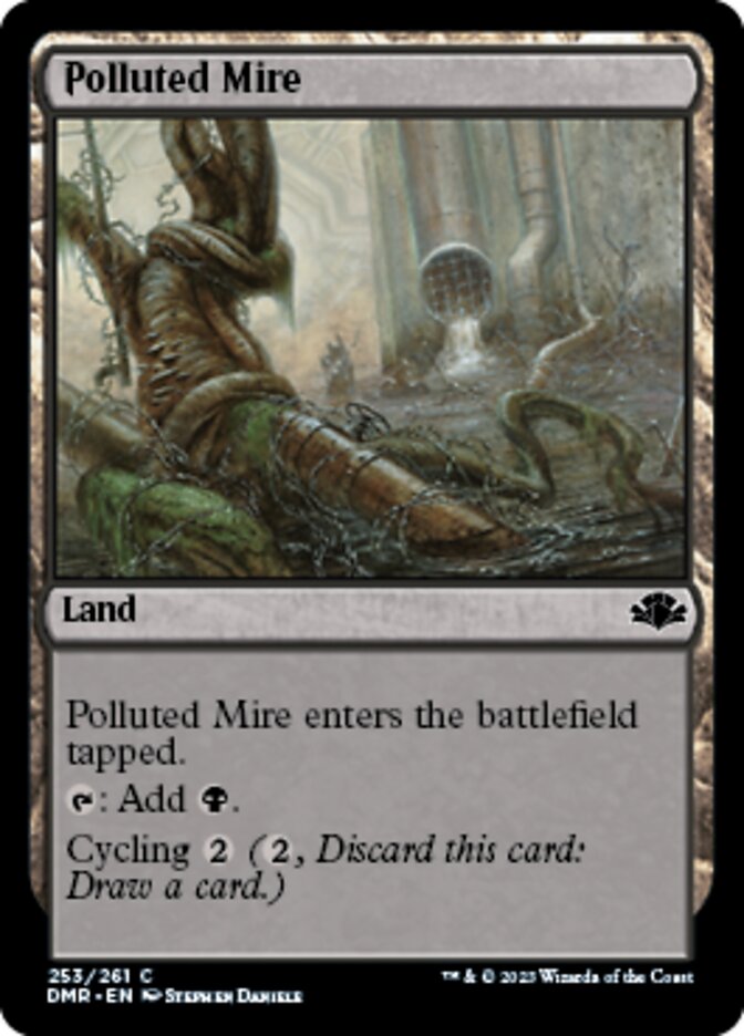 Polluted Mire [Dominaria Remastered] | Jack's On Queen