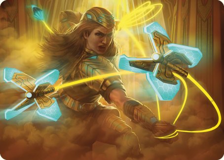 Bladehold War-Whip Art Card [Phyrexia: All Will Be One Art Series] | Jack's On Queen