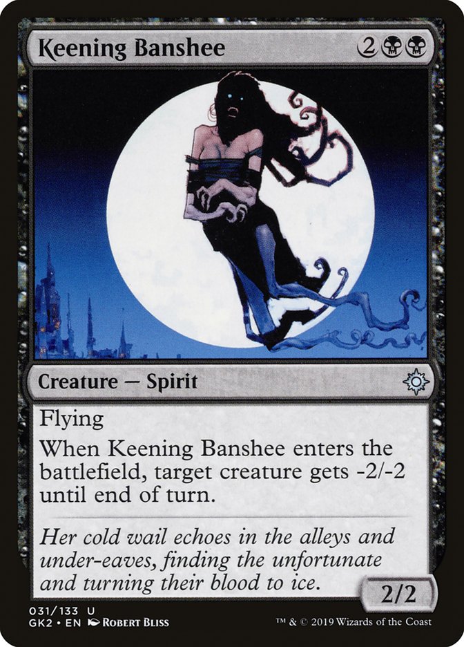 Keening Banshee [Ravnica Allegiance Guild Kit] | Jack's On Queen