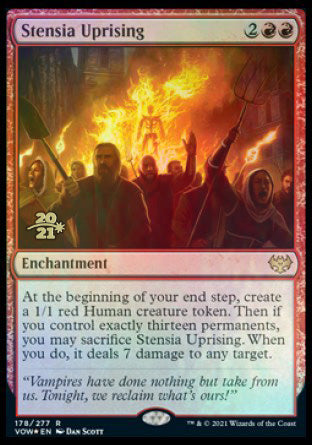 Stensia Uprising [Innistrad: Crimson Vow Prerelease Promos] | Jack's On Queen