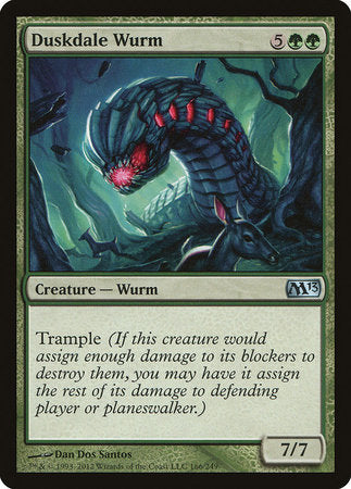 Duskdale Wurm [Magic 2013] | Jack's On Queen