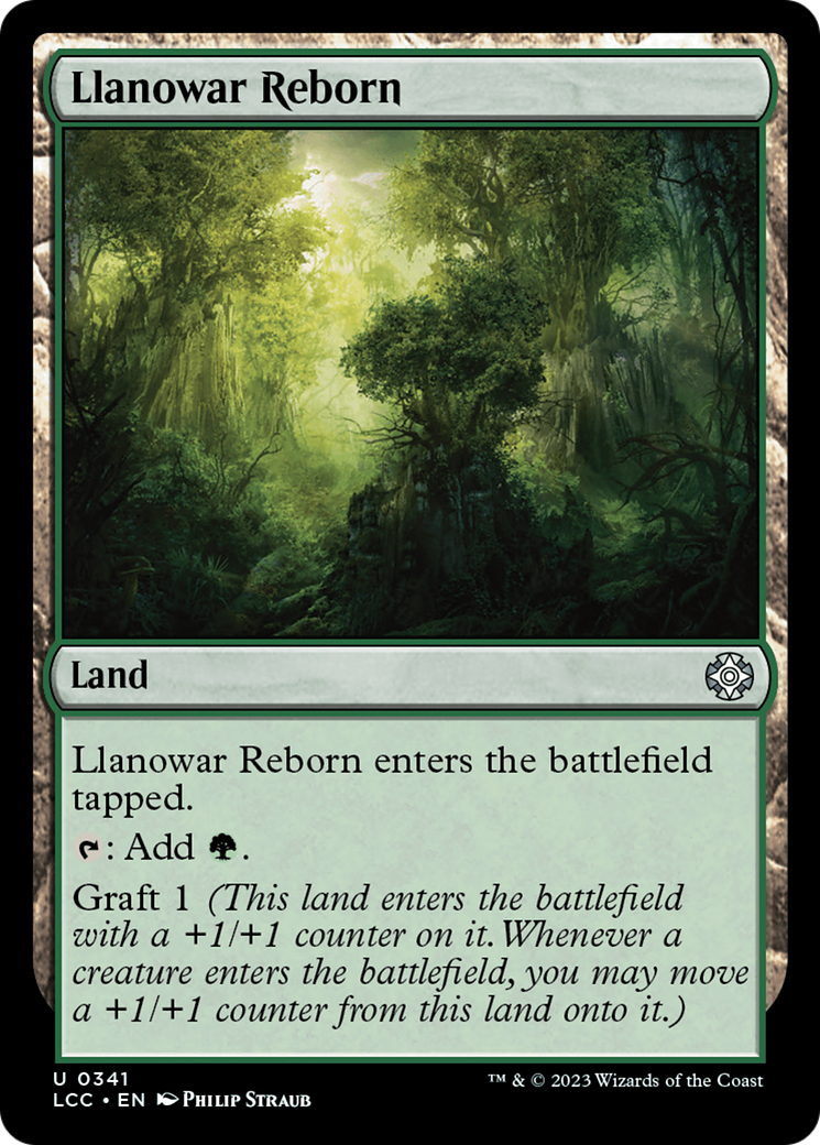 Llanowar Reborn [The Lost Caverns of Ixalan Commander] | Jack's On Queen