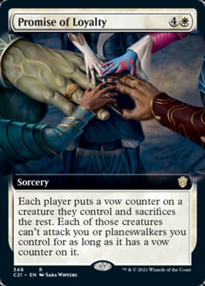 Promise of Loyalty (Extended) [Commander 2021] | Jack's On Queen