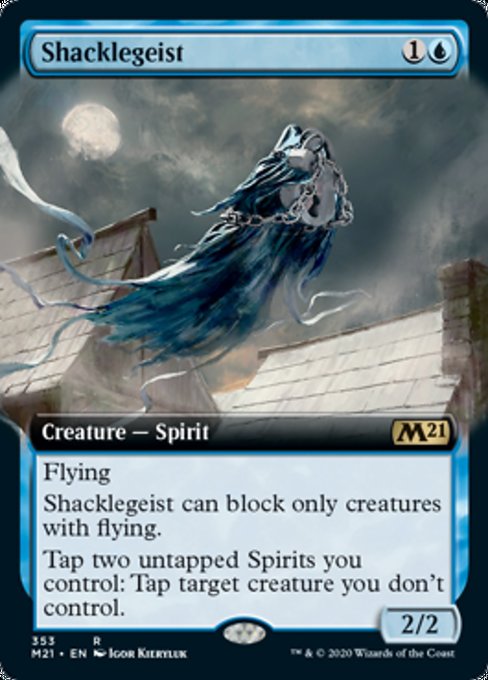 Shacklegeist (Extended Art) [Core Set 2021] | Jack's On Queen