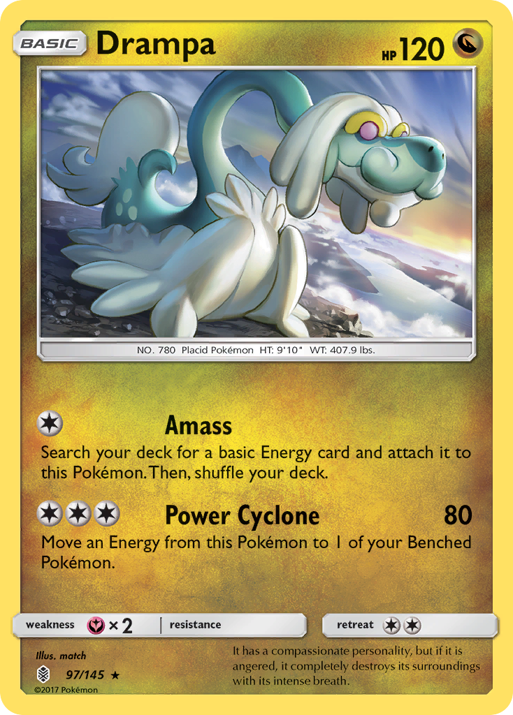 Drampa (97/145) [Sun & Moon: Guardians Rising] | Jack's On Queen