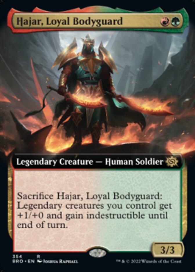 Hajar, Loyal Bodyguard (Extended Art) [The Brothers' War] | Jack's On Queen