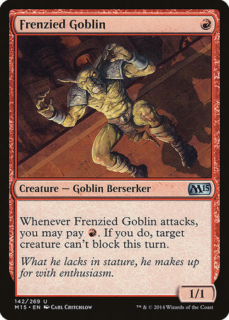 Frenzied Goblin [Magic 2015] | Jack's On Queen