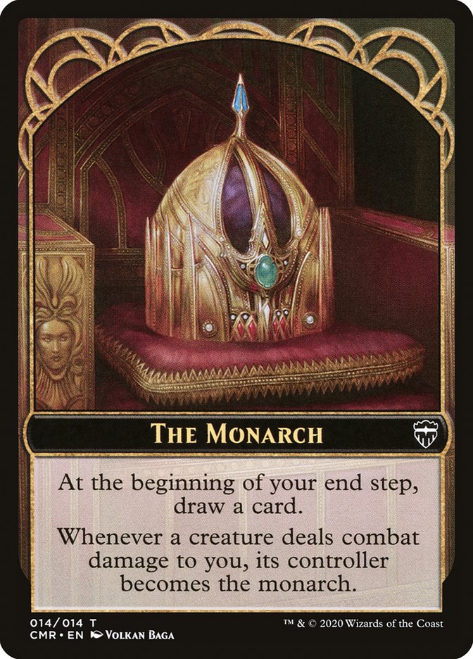 Elf Warrior // The Monarch Token [Commander Legends Tokens] | Jack's On Queen