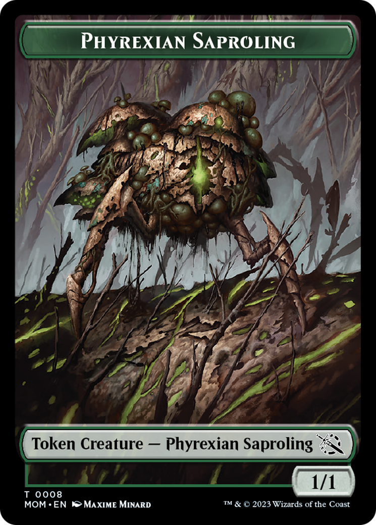 Phyrexian Saproling Token [March of the Machine Tokens] | Jack's On Queen