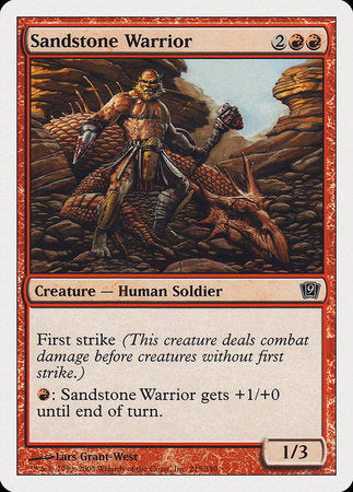 Sandstone Warrior [Ninth Edition] | Jack's On Queen