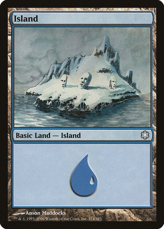 Island (374) [Coldsnap Theme Decks] | Jack's On Queen