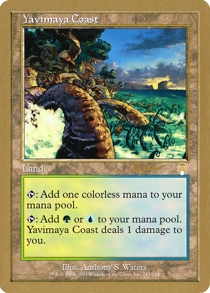 Yavimaya Coast (Sim Han How) [World Championship Decks 2002] | Jack's On Queen