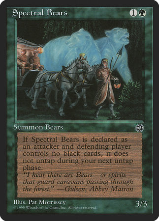 Spectral Bears [Homelands] | Jack's On Queen