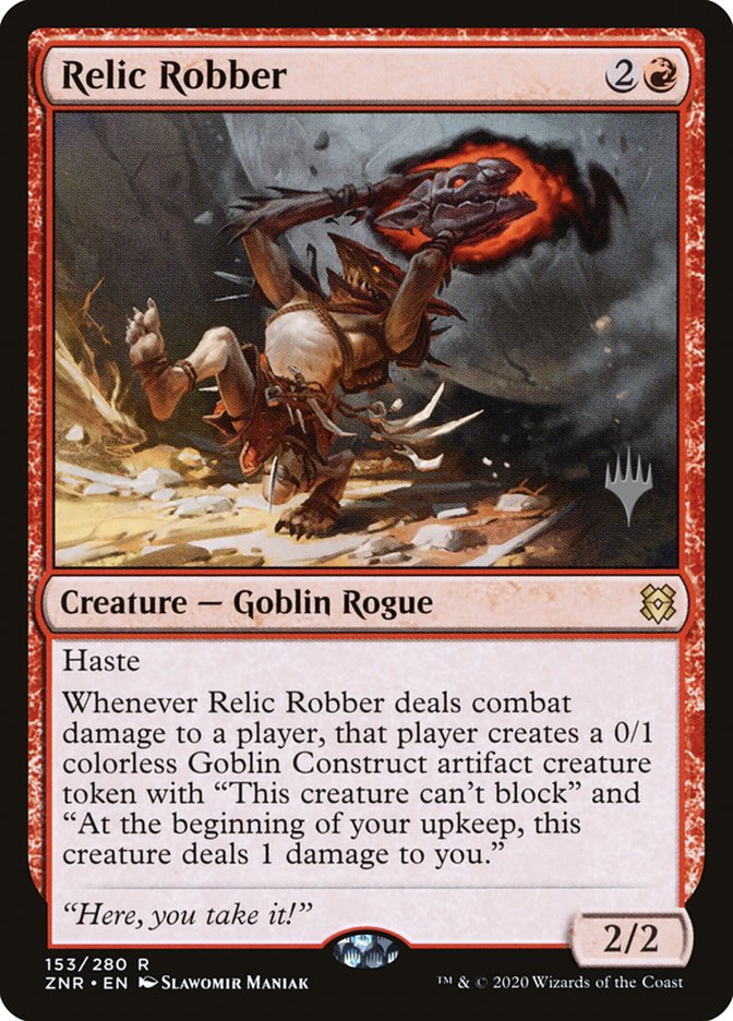 Relic Robber (Promo Pack) [Zendikar Rising Promos] | Jack's On Queen