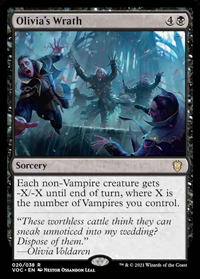 Olivia's Wrath [Innistrad: Crimson Vow Commander] | Jack's On Queen