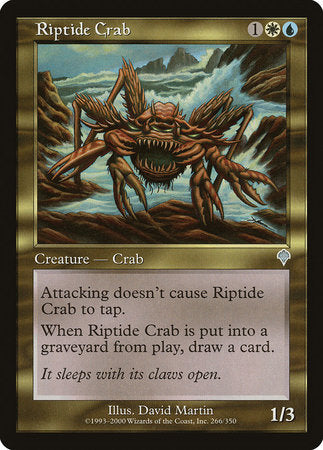 Riptide Crab [Invasion] | Jack's On Queen