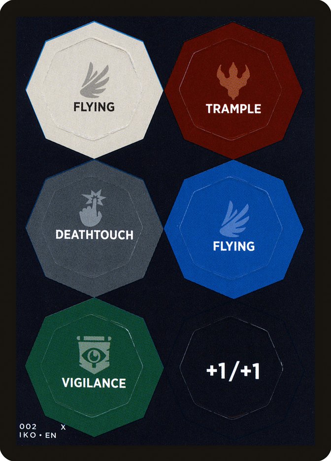 Ability Punchcard [Ikoria: Lair of Behemoths Tokens] | Jack's On Queen