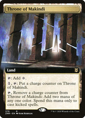 Throne of Makindi (Extended Art) [Zendikar Rising] | Jack's On Queen