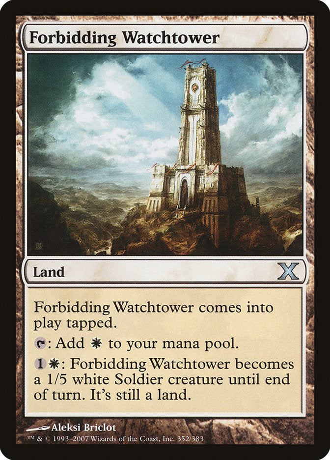 Forbidding Watchtower [Tenth Edition] | Jack's On Queen
