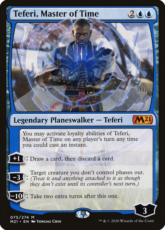 Teferi, Master of Time (Promo Pack) [Core Set 2021 Promos] | Jack's On Queen