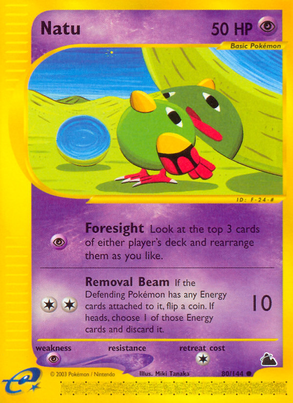 Natu (80/144) [Skyridge] | Jack's On Queen