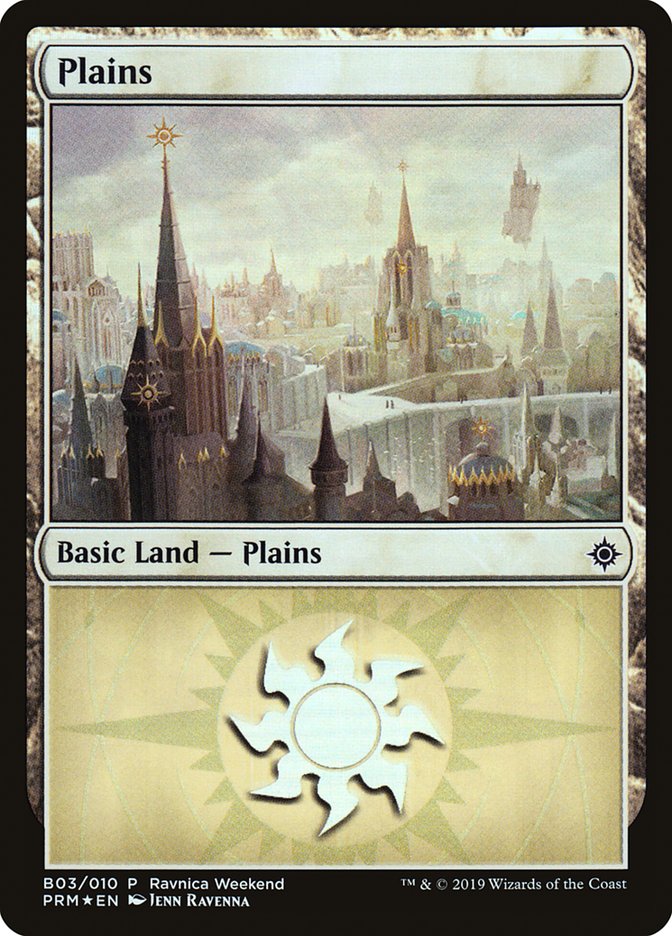 Plains (B03) [Ravnica Allegiance Guild Kit] | Jack's On Queen