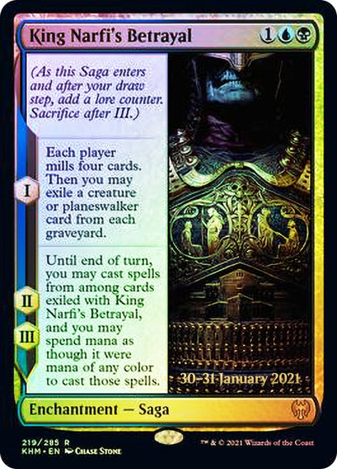 King Narfi's Betrayal [Kaldheim Prerelease Promos] | Jack's On Queen