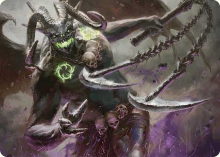 Archfiend of Despair Art Card [Commander Masters Art Series] | Jack's On Queen