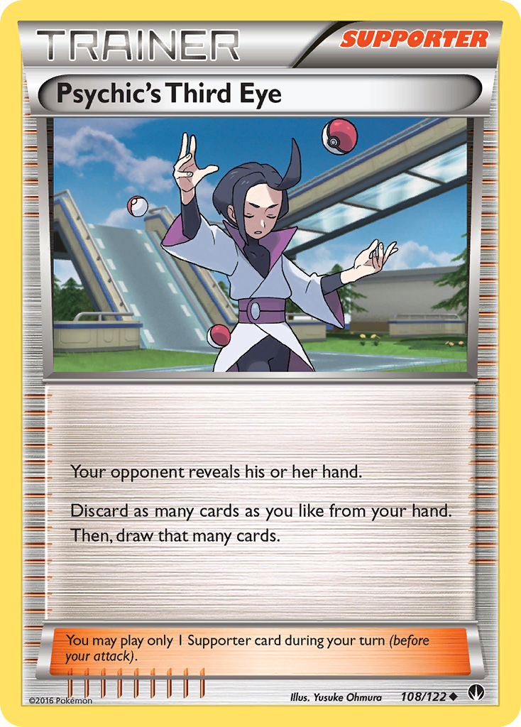 Psychic's Third Eye (108/122) [XY: BREAKpoint] | Jack's On Queen