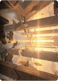 Skyclave Basilica Art Card [Zendikar Rising Art Series] | Jack's On Queen