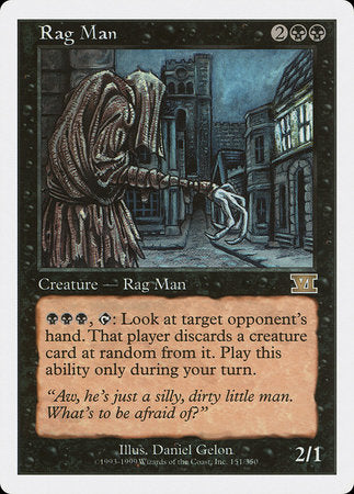 Rag Man [Classic Sixth Edition] | Jack's On Queen