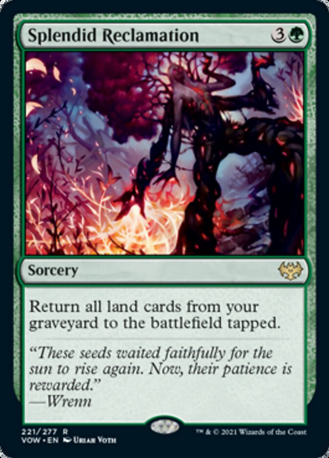 Splendid Reclamation [Innistrad: Crimson Vow] | Jack's On Queen