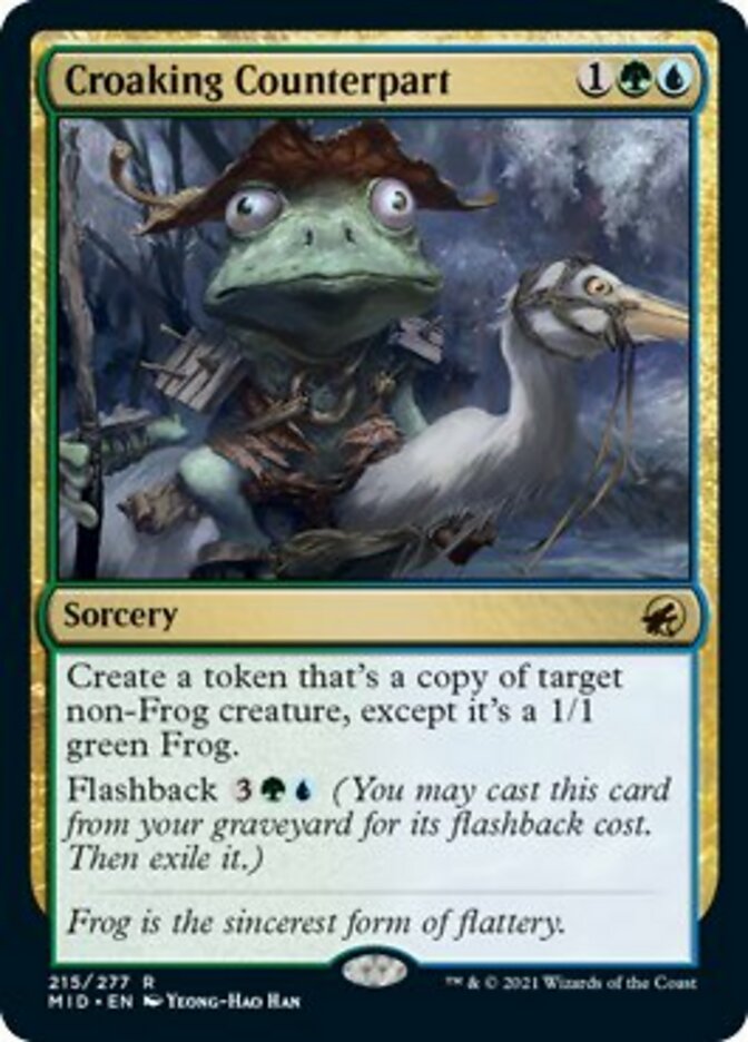 Croaking Counterpart [Innistrad: Midnight Hunt] | Jack's On Queen