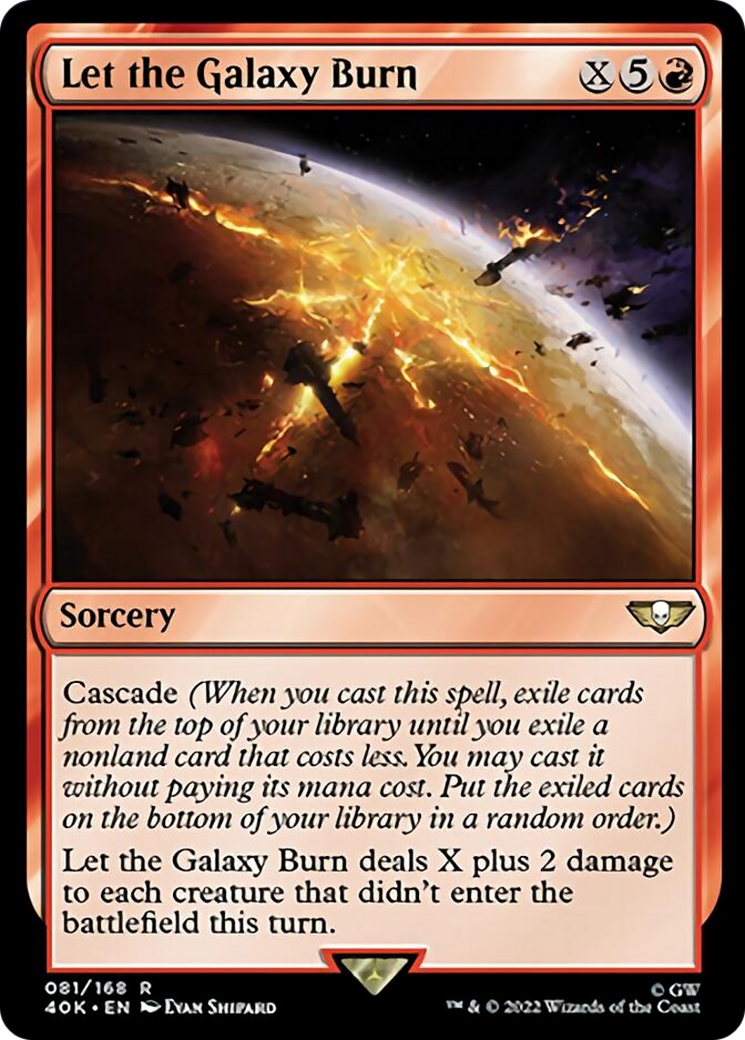 Let the Galaxy Burn [Universes Beyond: Warhammer 40,000] | Jack's On Queen