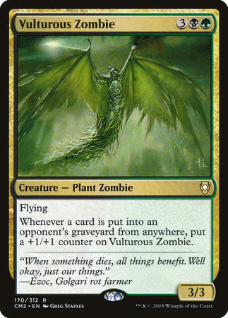Vulturous Zombie [Commander Anthology Volume II] | Jack's On Queen