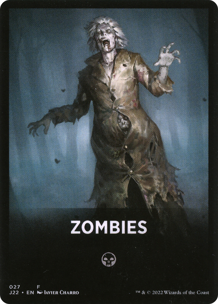 Zombies Theme Card [Jumpstart 2022 Front Cards] | Jack's On Queen